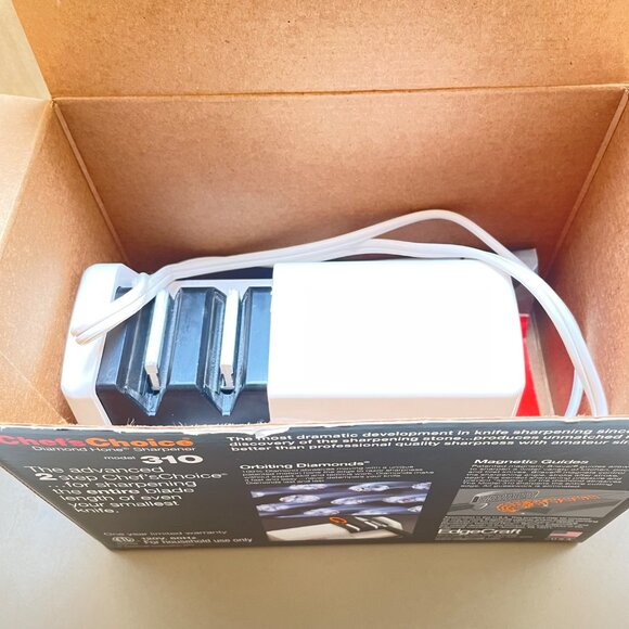 ChefsChoice Diamond Hone Knife Sharpener Model 310 Two-Stage Kitchen & Pocket Kn - Picture 7 of 15